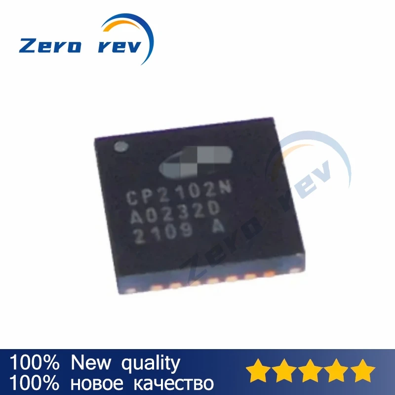 2-10Pcs 100% New Free Shipping CP2102N-A02-GQFN28R CP2102N CP2102NA02 QFN-28 Original Chips Ic