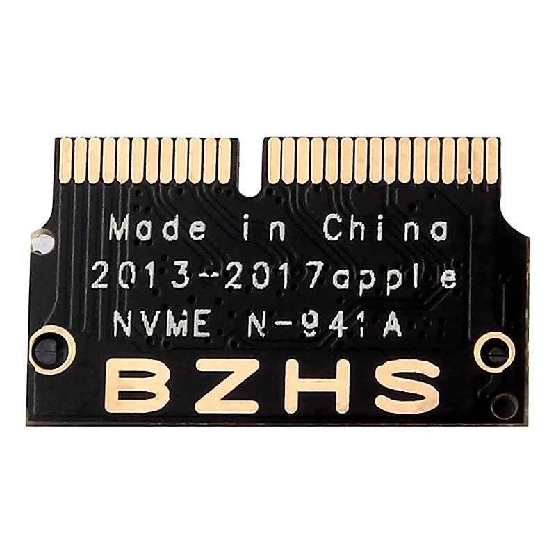 Tarjeta adaptadora NGFF M.2 NVME SSD para MacBook Air (Año 2013-2016) y Mac PRO (año de finales de 2013-2015)