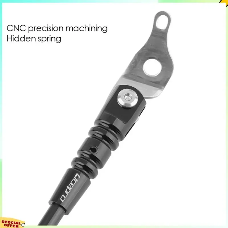 

TURE 5X Litepro Bicycle Kick Stand Road Bike Kickstand Mountain Bike Bicycle Cycle Rack For Brompton Accessories(Black)