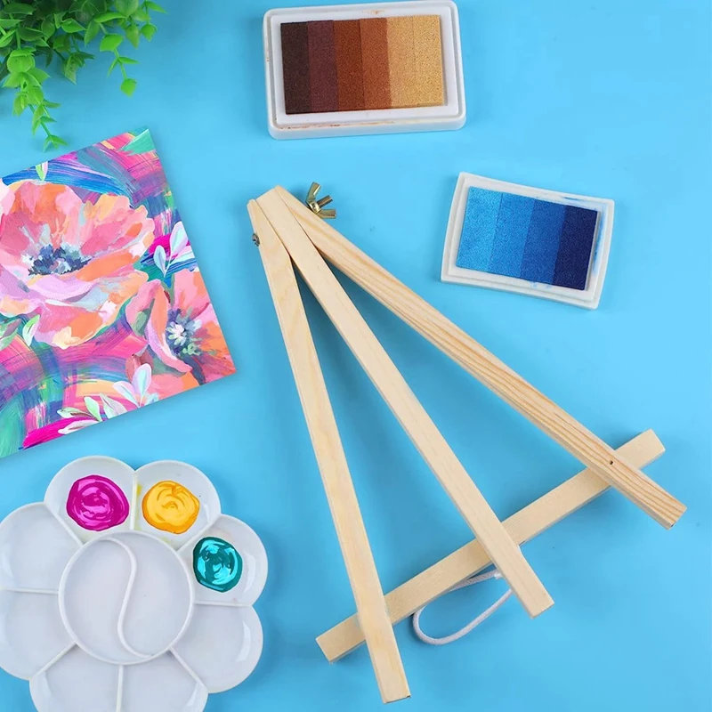 12Piece Tabletop Easels Art Craft Painting Easel Stand For Artist Adults Students