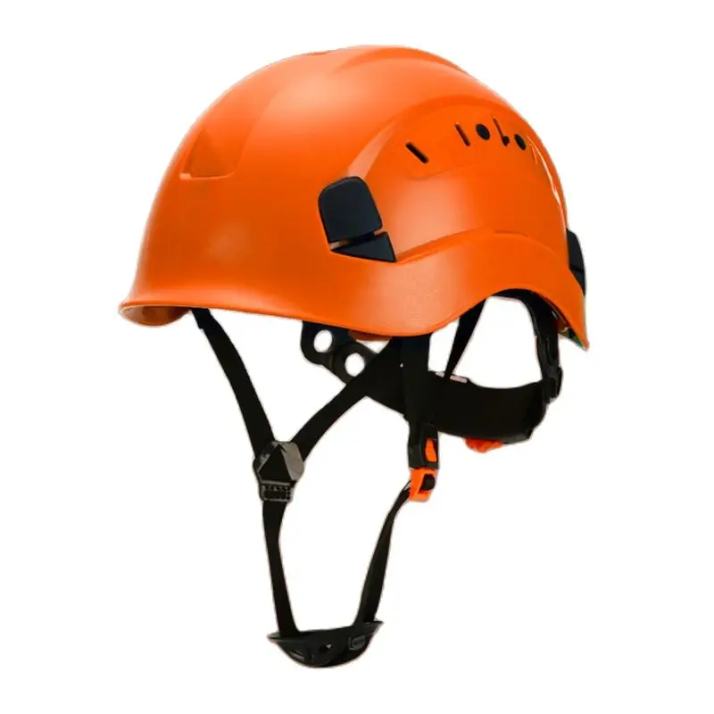 Safety Hard Hat - Adjustable ABS Climbing Helmet - 6-Point Suspension, Protective Helmet for Riding, Climbing and Construction