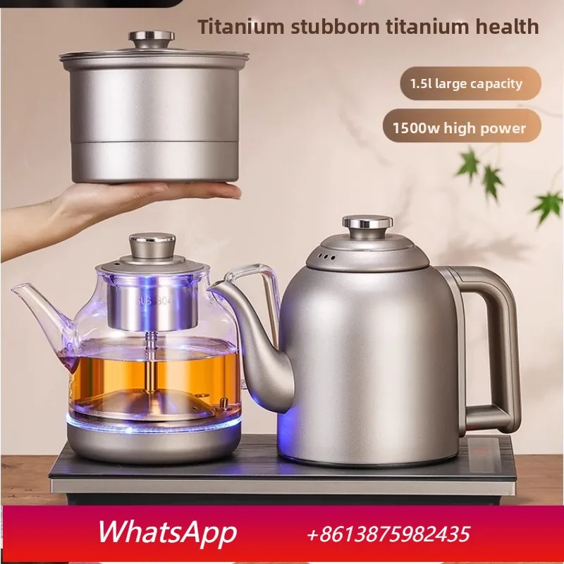 CX intelligent automatic water electric kettle embedded tea tray tea table integrated