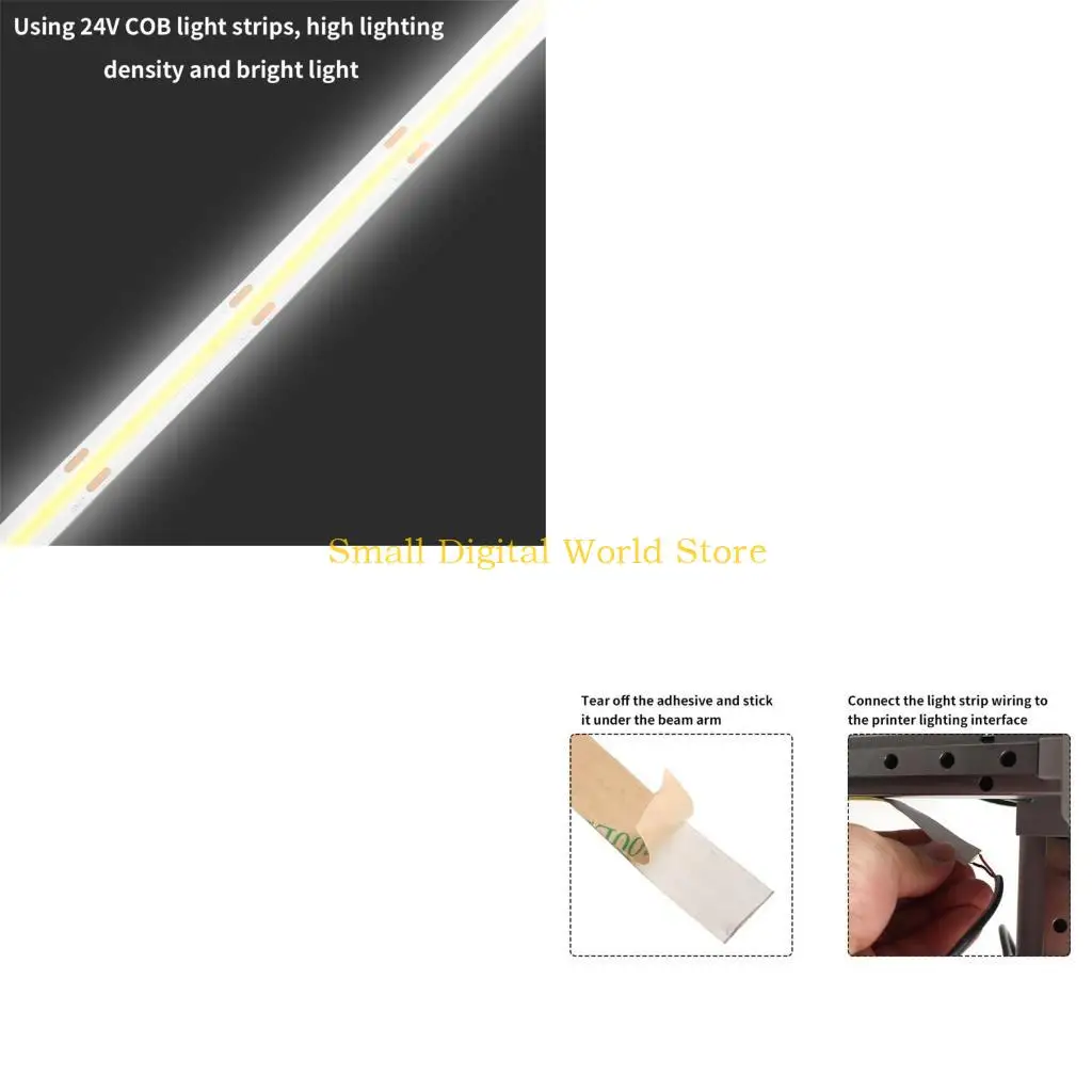 77UB Customizable LED Light for 3D Printer,360mm/225mm Light Strips