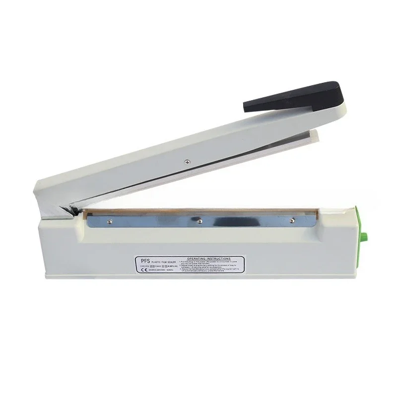 Manufacturer's hot bag heat sealing aluminum shell hand-pressed plastic bag packaging and sealing