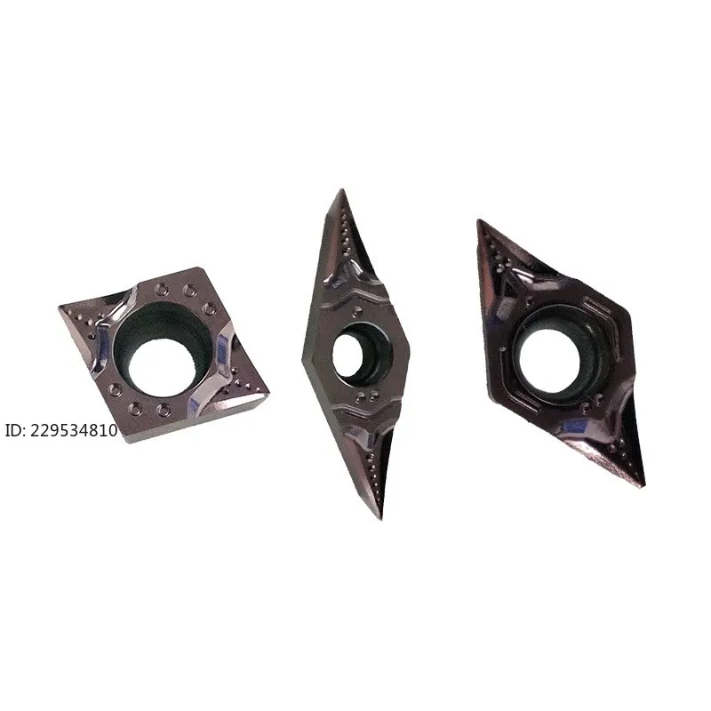 1Pcs center walking machine 1215 special rhombus 55 ° knife grain for environmentally friendly iron-titanium alloy