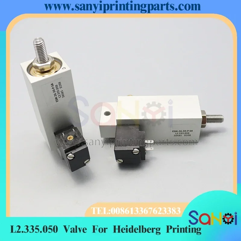 

Цилиндрический клапан лучшего качества L2.335.050 для деталей печатной машины Heidelberg X105 CX102 CD102 SM102