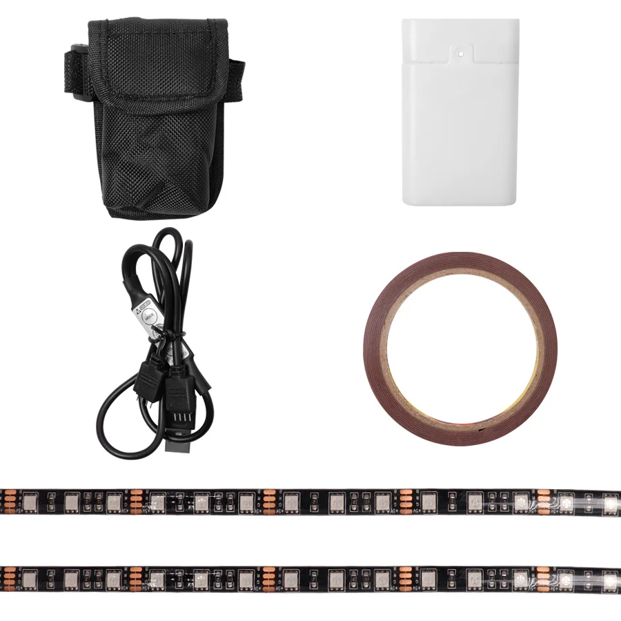 

Waterproof LED Strip Flashlight Bar Lamp for Xiaomi M365 Pro 2 1S Mi3 Electric Scooter Switching Skateboard Night Light Strips