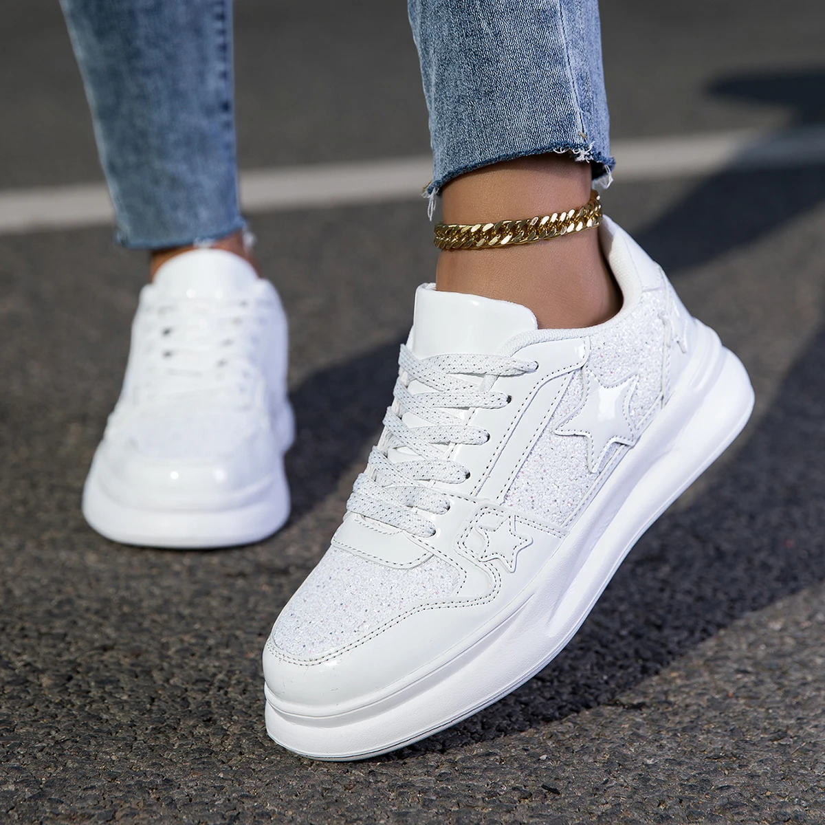 

Модная женская повседневная обувь, дышащие прогулочные туфли на плоской подошве, кроссовки, белая женская обувь, спортивная обувь для бега, прогулок на открытом воздухе, для женщин