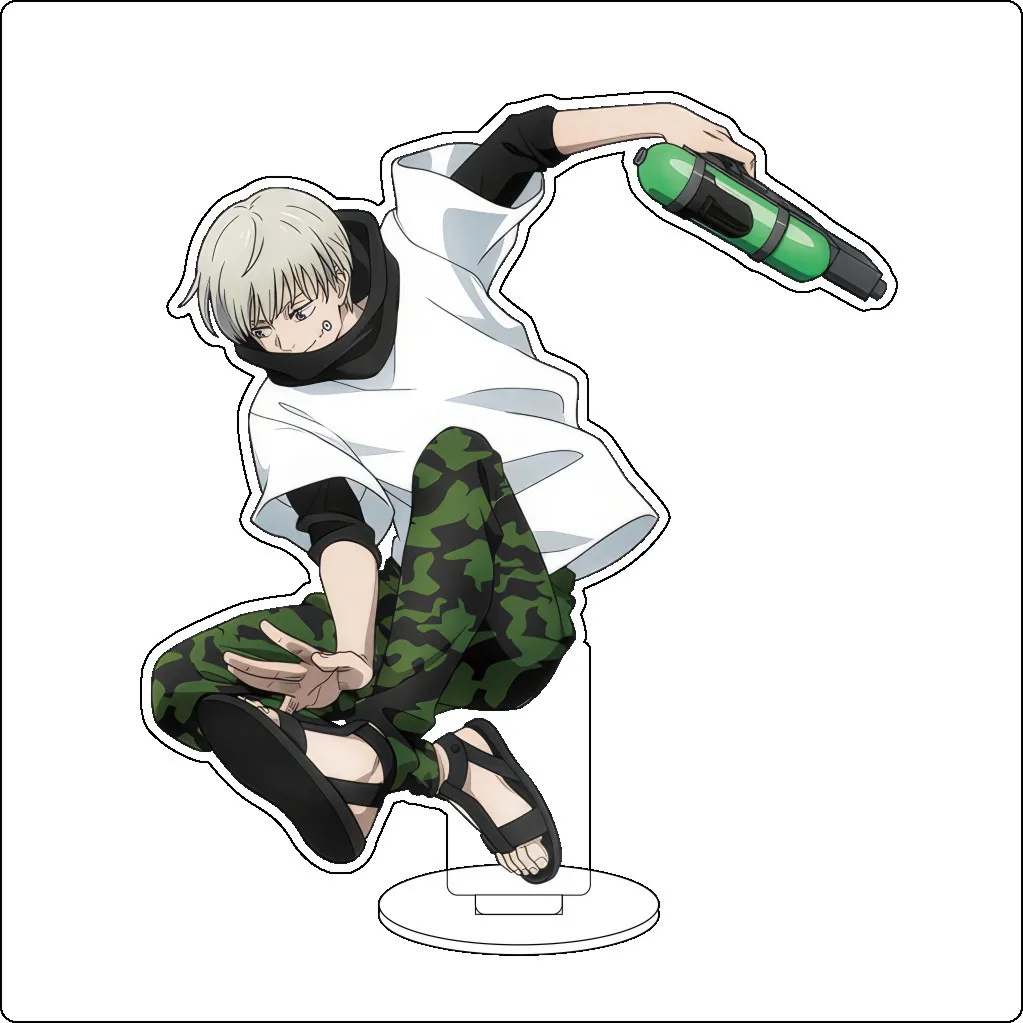 16CM Anime Jujutsu Kaisen Nanami Kento Gojo Satoru Fushiguro Megumi Kugisaki Nobara Cos Acrylic Figure Ornaments Gifts