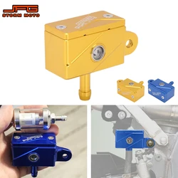 For SUZUKI DRZ400S DRZ400SM KAWASAKI KLX250 KLX150 KLX250 KLX 150 250 Motorcycle CNC Rear Brake Master Cylinder Reservoir Cover