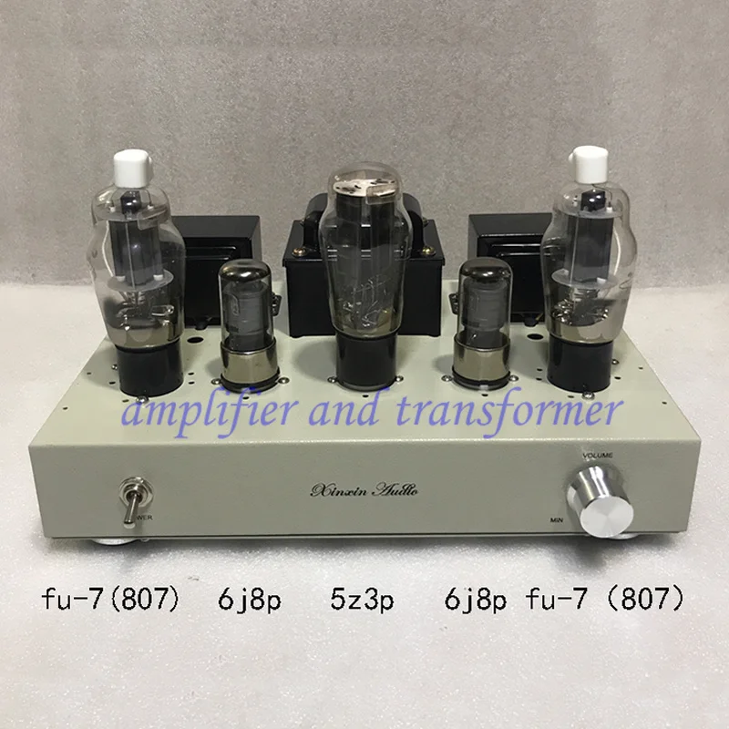 クラスA-真空管パワーアンプ,シングルエンドfu-7 807,6w * 2,2つの