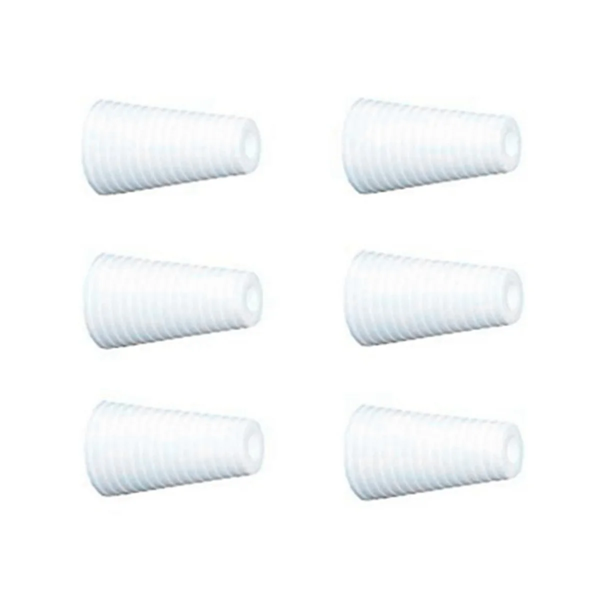 Nuovo 20PCS Manopole per cavo di trazione cieco Supporto per cavo cieco bianco Pendenti per cavo di trazione bianco Pendente per cavo di trazione cieco per finestra con estremità verso il basso