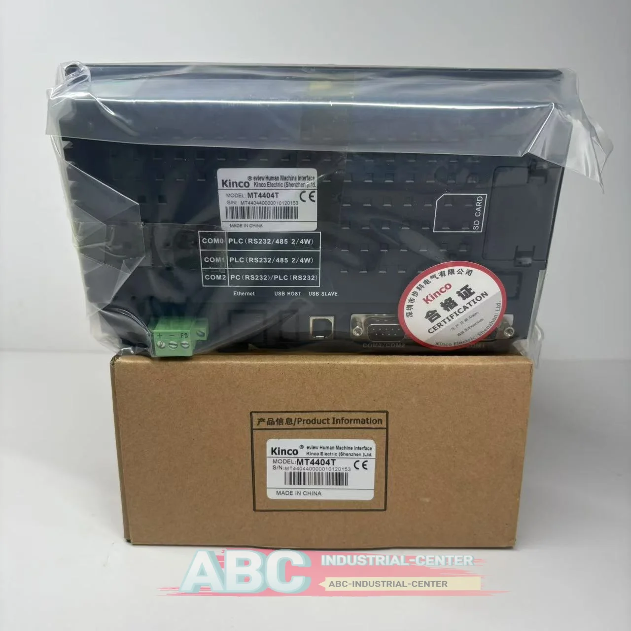 

Совершенно новая сенсорная панель HMI MT4404T