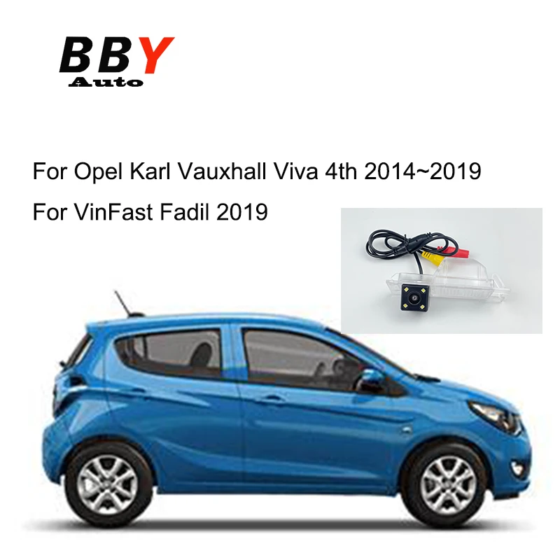 

Car Rear view brackup HD Camera For Opel Karl Vauxhall Viva 4th 2014~2019 VinFast Fadil 2019 Parking Camera/license plate camera