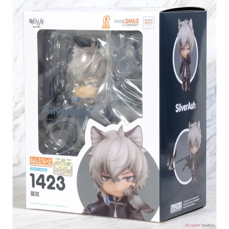 

Original Genuine Good Smile Company Action/Dolls Nendoroid #1423 Arknights Silver Ash Game Character Figure Decoration Gift Toy