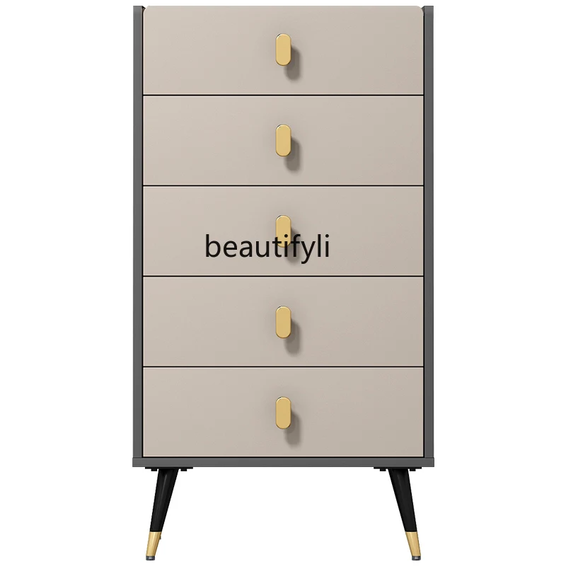 Nordic Chest of Drawers Italian Drawer Large Capacity Chest of Drawers Combination Modern Simple Storage Cabinet