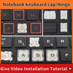 Tapa de tecla de repuesto, Clip de tijera y bisagra para teclado ASUS ROG Stirx G17 G713 G713Q G733 g713qe 2022