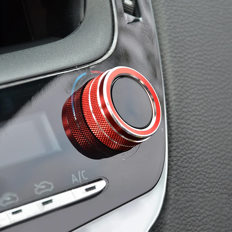 For Toyota Corolla E210 2019 2020 2021 2022 2023 2024 Hybrid Car Air Conditioning Knob Trim Cover Control Switch Decoration Ring view 6
