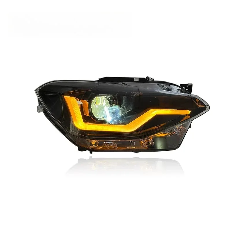 2 Unit LED Headlights Car Accessories Suitable for Auto Lighting Systems  12-15 Old 1 Series F20 Headlight Assembly Car LED Li