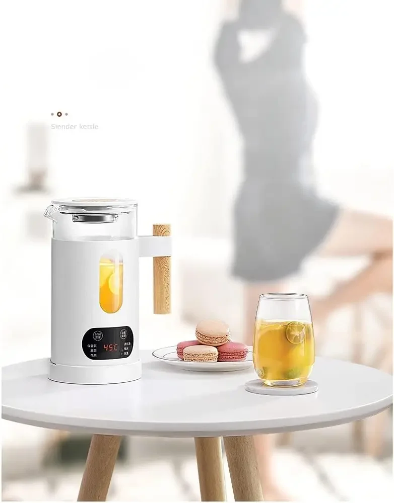 Travel Multi-function Electric Kettle Preserving Pot Glass Boiled Tea Hot Water Bottle Warm