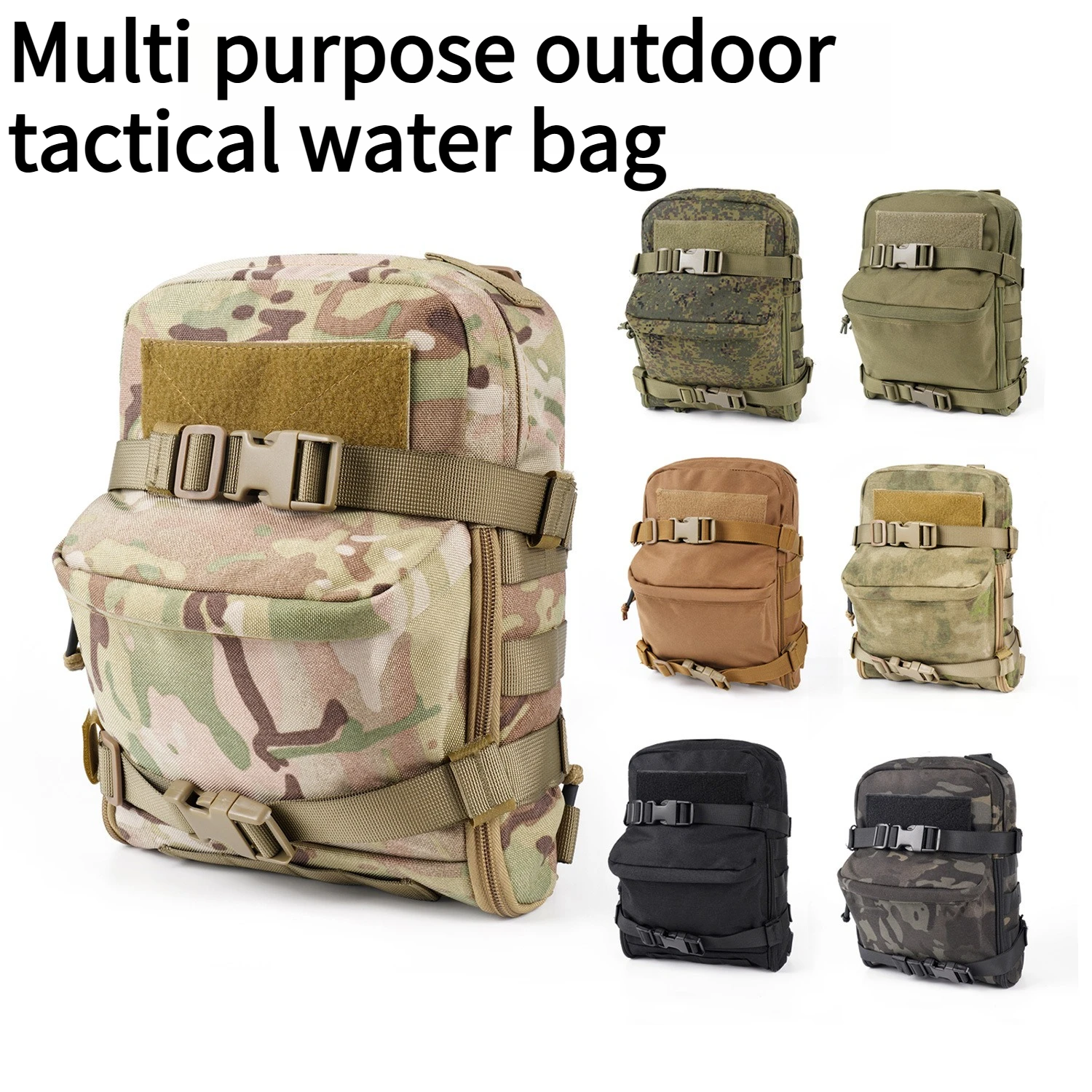 

Multi Purpose Outdoor Tactical Water Bag Lightweight Vest Mountaineering Bag Accessory Water Bag Backpack