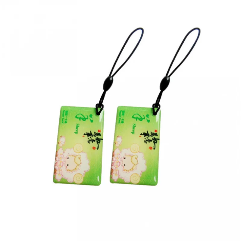 Customized. Factory Customized Special-Shaped Epoxy NFC Access Card F08 Chip Design Multiple Sizes Chip Optional