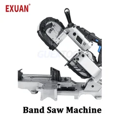 High Precision 45 Degree Metal Cutting Multifunctional Band Saw Machine Horizontal Stainless Steel Aluminum Cutting Machine