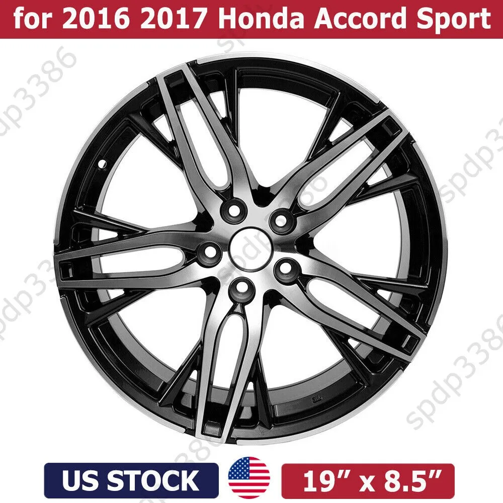 NEW 19Inch Replacement Wheel Rim for 2016 2017 Honda Accord Sport Rim US