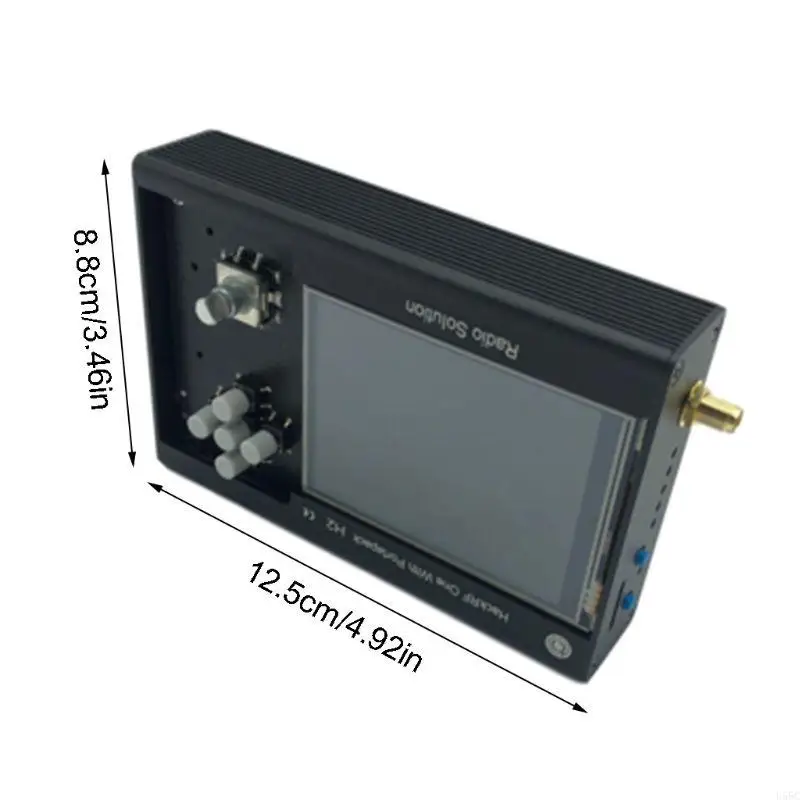 U55C Portapack + Radio + Firmware + 0,5ppm TCXO GPS + 3,2 inch Touch LCD + CASE METAL