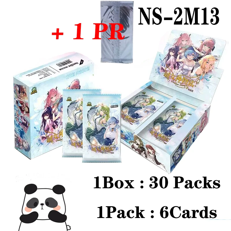 Carte d'histoires de déesse, passe-temps, anime Doujin Booster Box, carte à collectionner rare, jouet de fête pour fille, cadeaux d'anniversaire, vente en gros, le plus récent