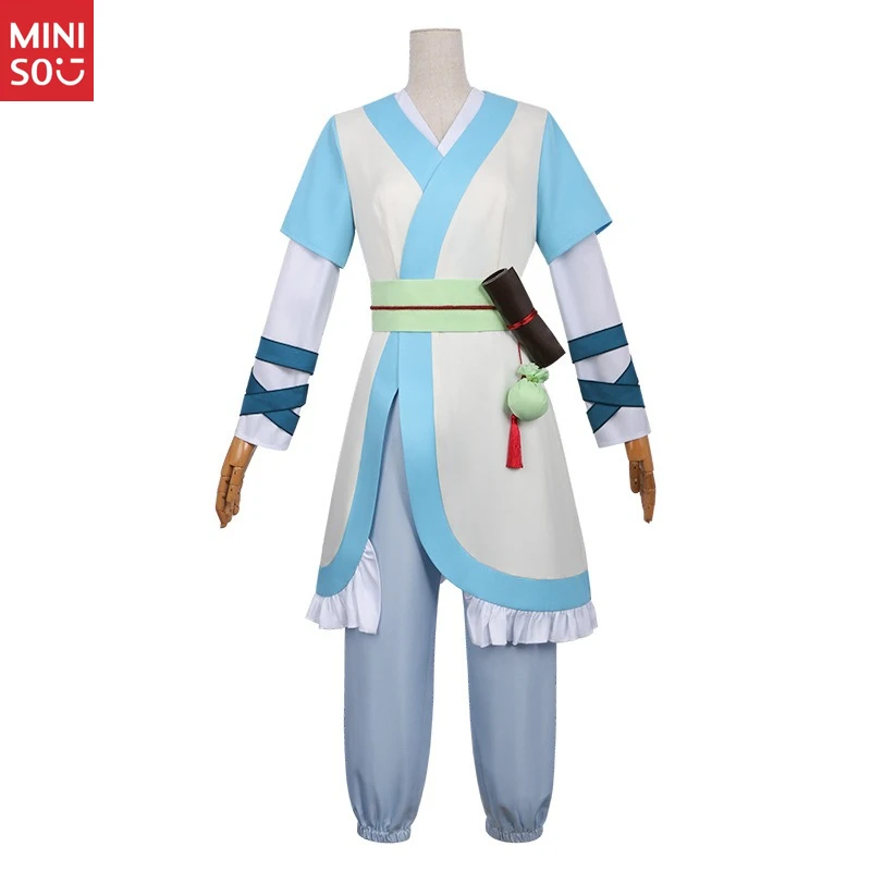 

Miniso Luo Xiaohei 2 Li Qingning Cos, Anime Role Play Costume, 2D Character Outfit