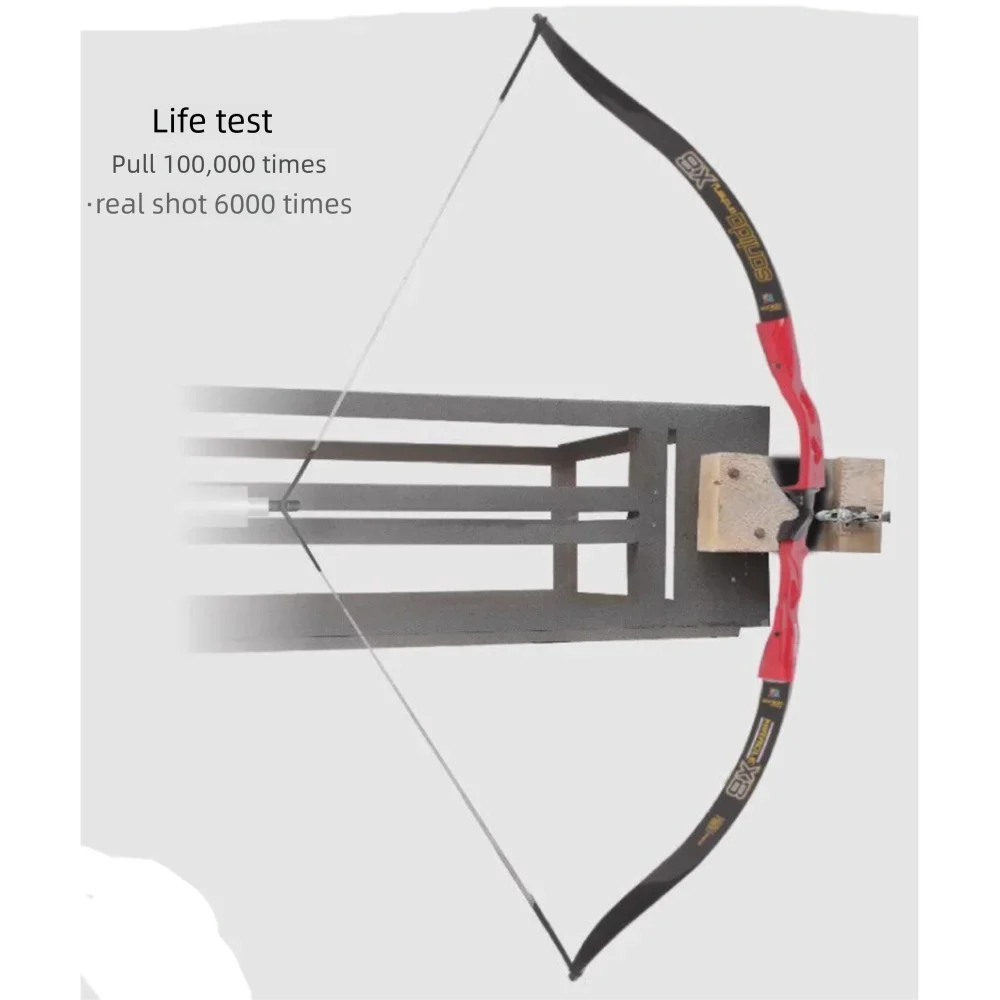 Sanlida Miracle X8 Recurve Bow ILF Style Entry-level Outdoor Archery Sports Equipment for Shooting