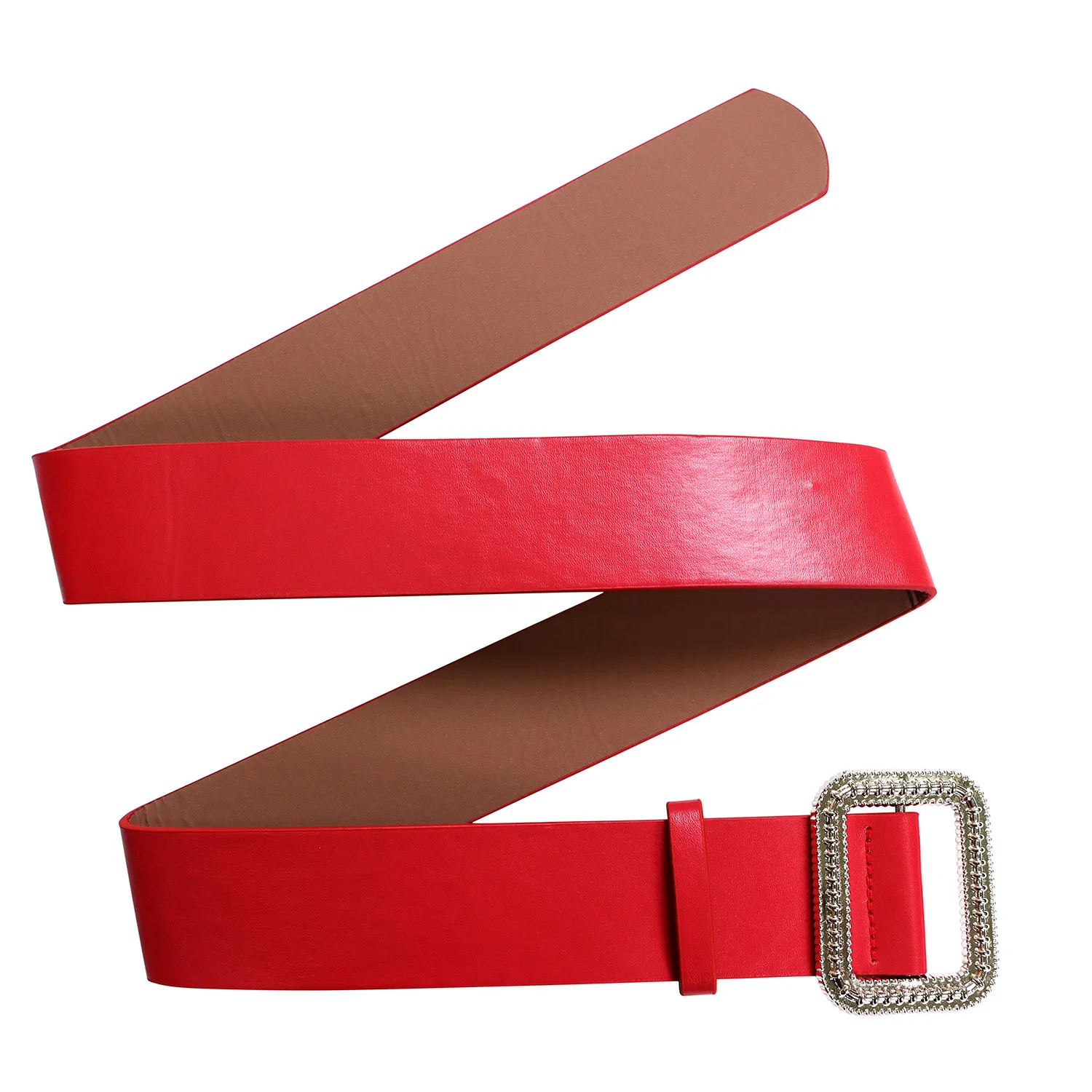 Plus Size Women's New Round Neck Fashionable Solid Color Short-sleeved Temperament Pleated Wide Hem Dress