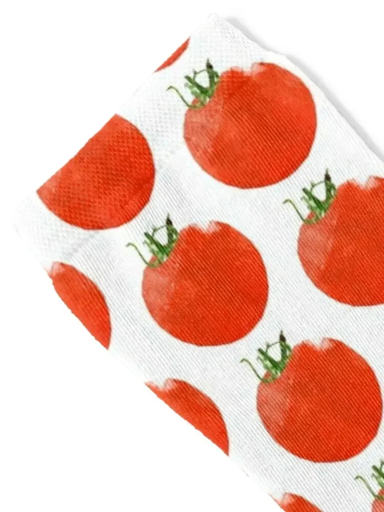 Tomato Socks hockey Stockings Mens Socks Women's