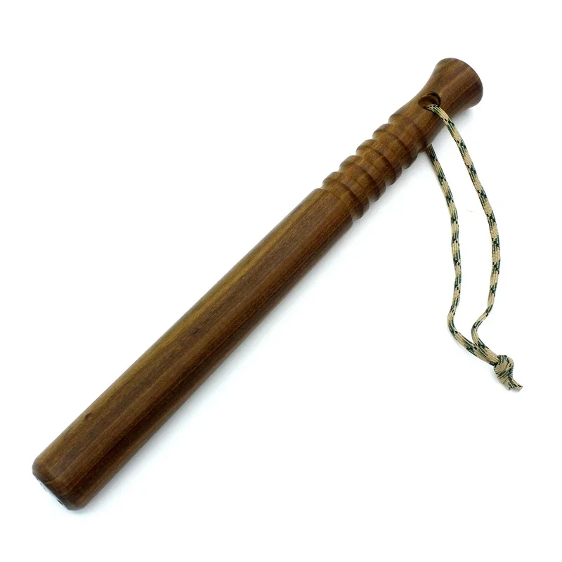 Strumenti di emergenza per auto multifunzione con bastoncino di legno corto portatile EDC da 34 cm