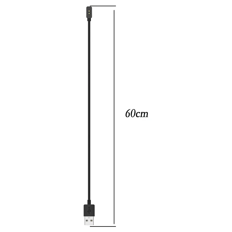 60cm Wire Charger For Redmi Band 2 / Xiaomi Band 8 USB Charger Cable Smartwatch