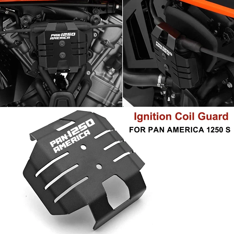 

Для Pan America 1250 1250S алюминиевая катушка зажигания с ЧПУ, защитная крышка RA1250 PA1250, аксессуары для мотоциклов