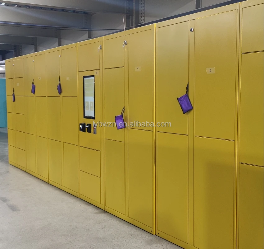 Electronic Luggage Rental Lockers Smart Luggage Lockers With Remote Management Software