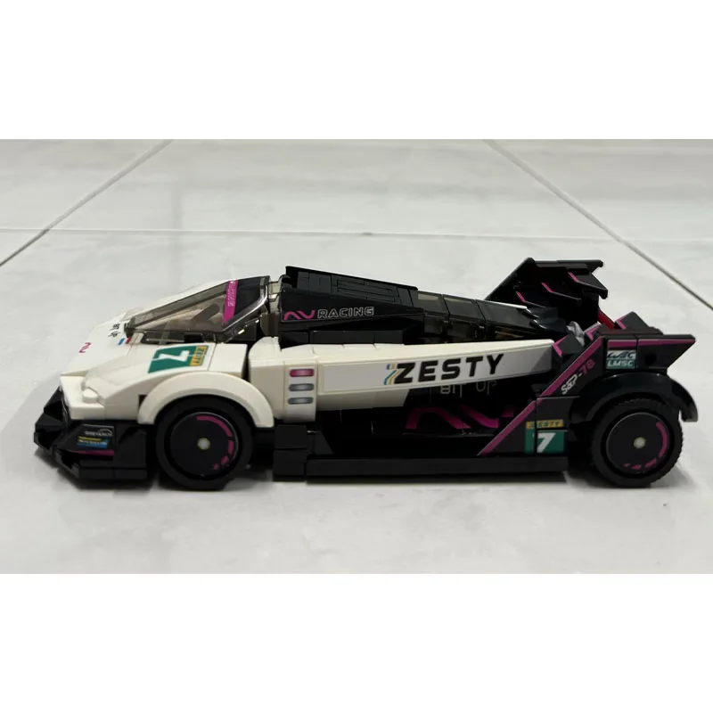MOC-195390 Novo modelo de bloco de construção de carro esportivo NVR S & P-78, 344 peças, presente de brinquedo de bloco de construção de aniversário para meninos