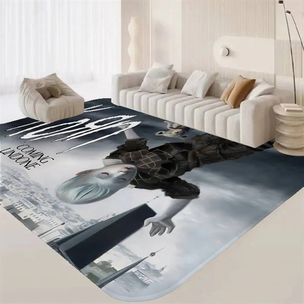 Rock Band K-Korn Floor Mat Rectangle Anti-slip Home Soft Badmat Front Door Indoor Outdoor Mat Hotel Decor Mat