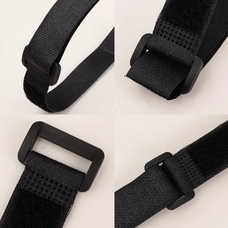10–100 Stück wiederverwendbare Kabelbinder mit Klettverschluss, verstellbare Nylon-Kabelbinder, Nylon-Befestigungselemente, Kordelriemen, Organizer zur Sicherung von Drähten – Detail 11