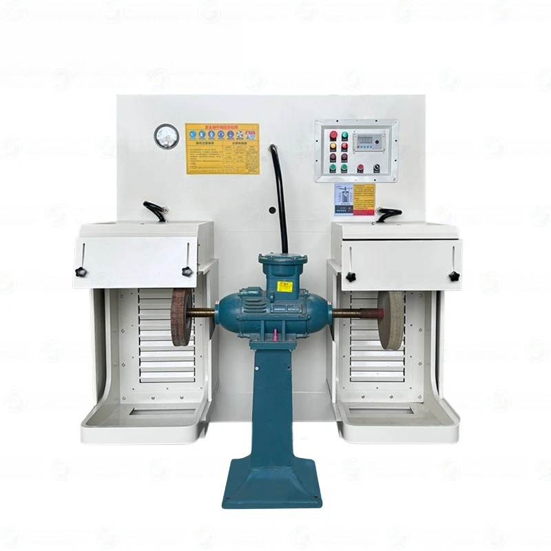 Belt polishing and grinding integrated machine, carbon brazing, maintenance, deburring and dust removal integrated machine