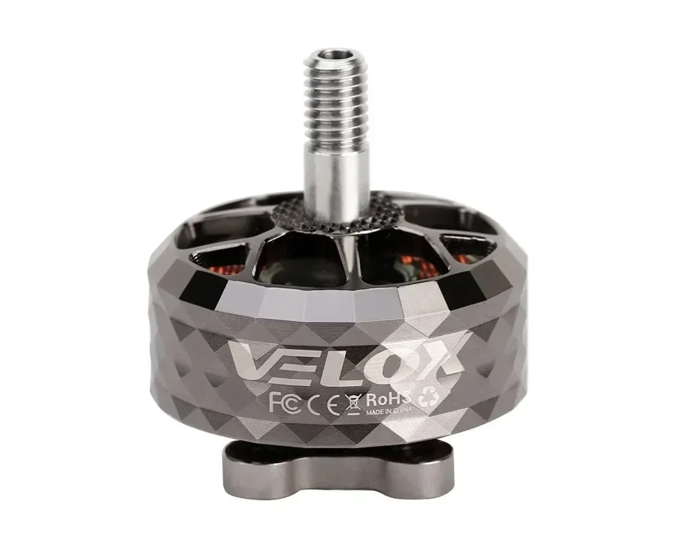 T-Motor VELOX VELOCE V2208 V2 1750KV 1950KV 2450KV 4-6S 브러시리스 모터, W/4mm 티타늄 합금 샤프트, 5 인치 프로펠러 FPV 드론, 신제품