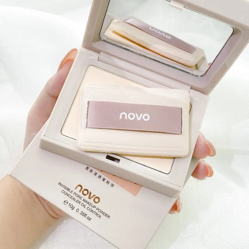 NOVO Net Red The Same Type Of Loose Makeup Oil Control Concealer Affordable Powder Puff For Students, Dry And Wet Dual-use