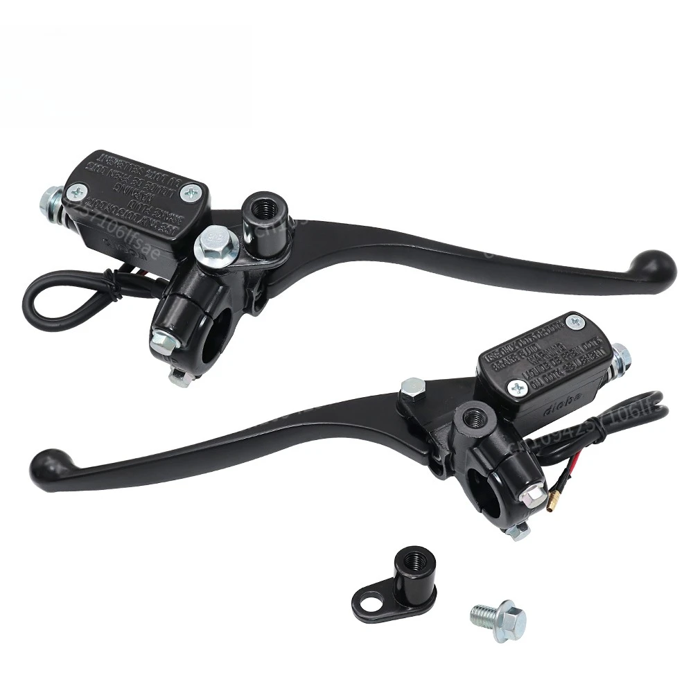 

Universal 14mm Black 7/8" 22mm Motorcycle Front Brake Clutch Master Cylinder Motorbike Hydraulic Pump Motorbike Brake Lever