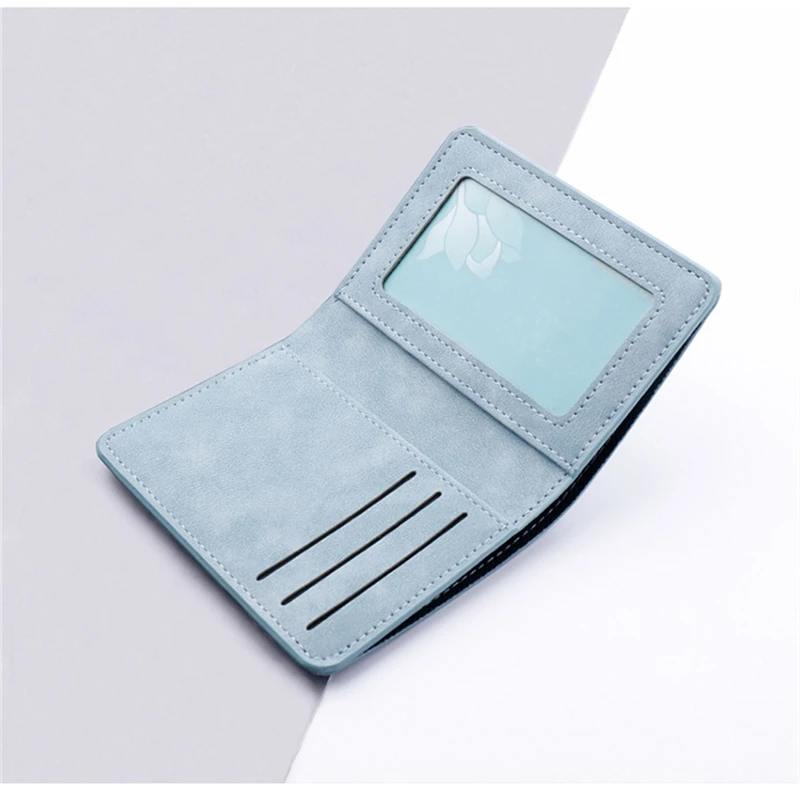 2025 Nuovo stile Mini sottile uomo portafoglio porta carte borsa da uomo portamonete porta carte corto verticale portafoglio in pelle Pu