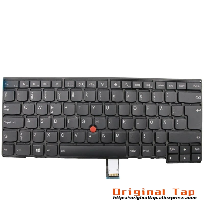 SE Swedish Finnish Backlit Keyboard for Lenovo Thinkpad T440 T440s T431s T440p T450 T450s T460 04X0127 00HW863 01AX336 04X0165