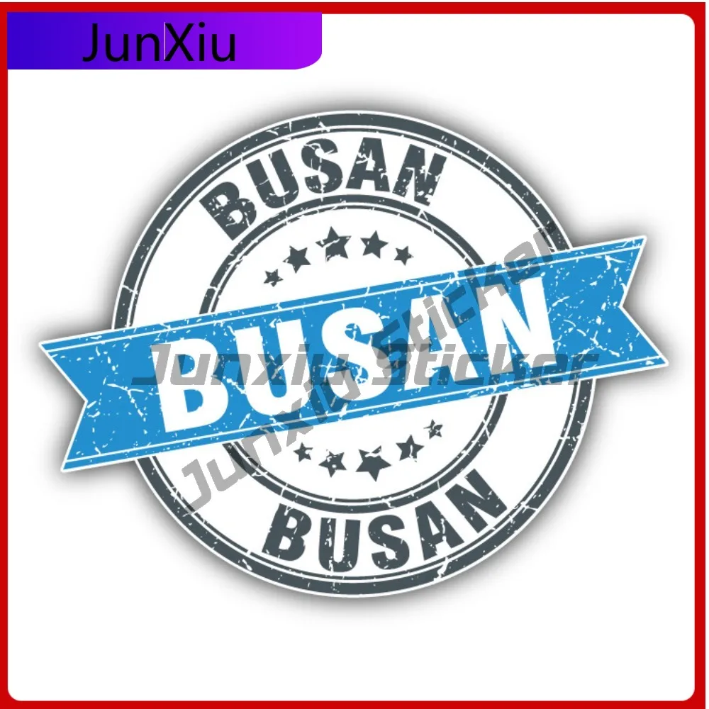 

Busan Creative Sticker Travel Stamp Car Decal Bumper Stickers Cool Style Bumper Use For Car Bumper Car Accessories Scratch Co