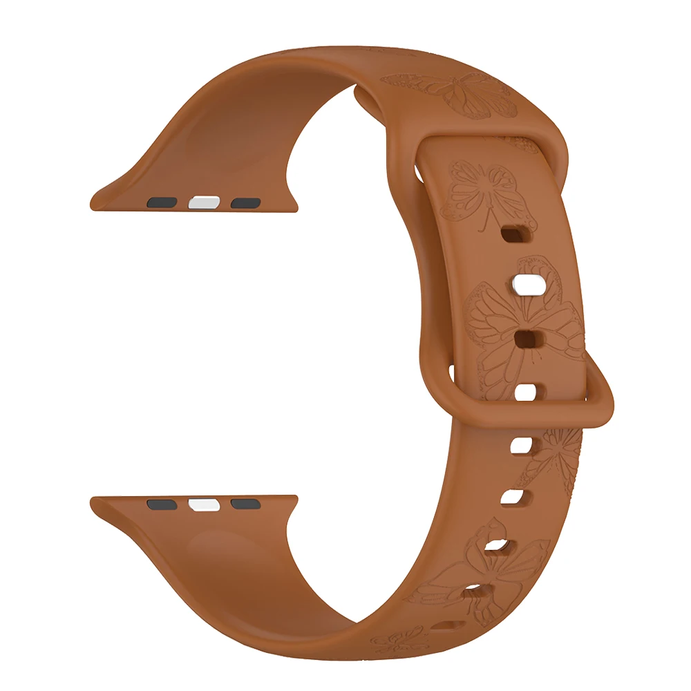 

Silicone Loop For Apple watch Band 44mm 45mm 42mm 40mm 41mm 46mm Bracelet correa iwatch Series Ultra 2 10 9 SE 8rt Watchband