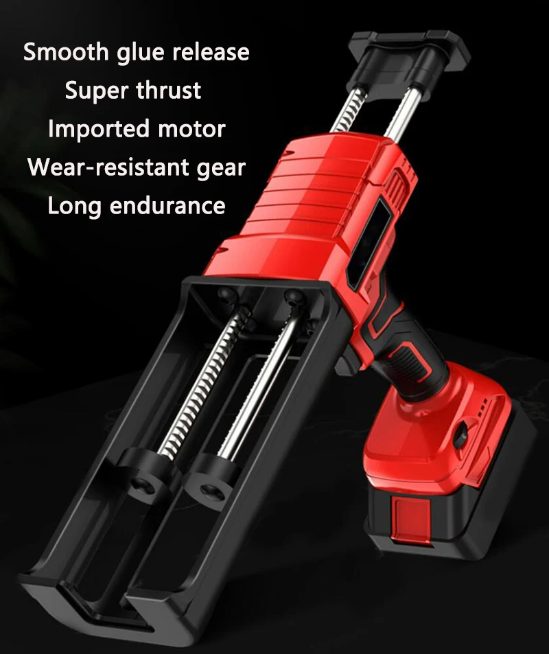 

21V Electric glue-gun For Floor gap beauty Construction tools Automatic double-pipe Ground Seam Cleaner Floor-gap Gluing machine